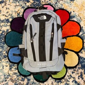 The North Face Big Shot Backpack - Light Blue and Black